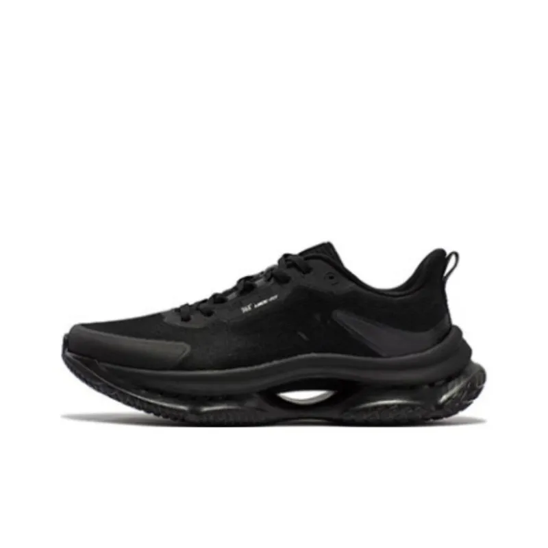 361° Cushioning, Wear Resistant Low Top Running Shoes Men's Black-0