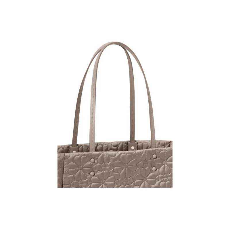 Kate Spade Fabric Tote Bag, Shopping Bag, Handbag, Shoulder Bag Medium Size Women's Urban Gray-3