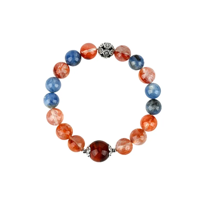 Bubble Scallops Crystal Jade Bracelets Unisex-5