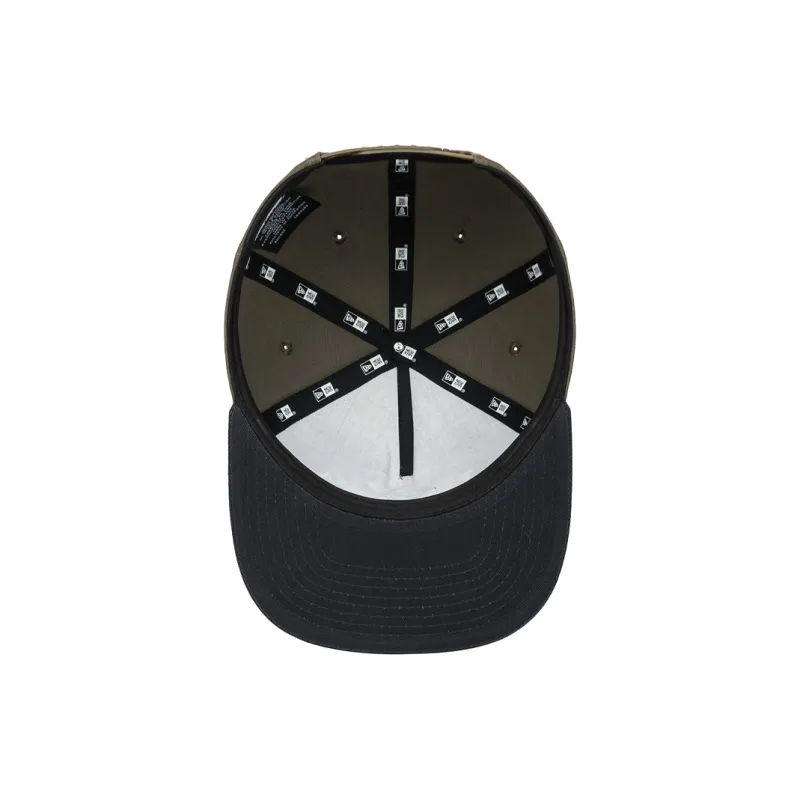 New Era Cotton Baseball Caps Unisex Olive Green-5