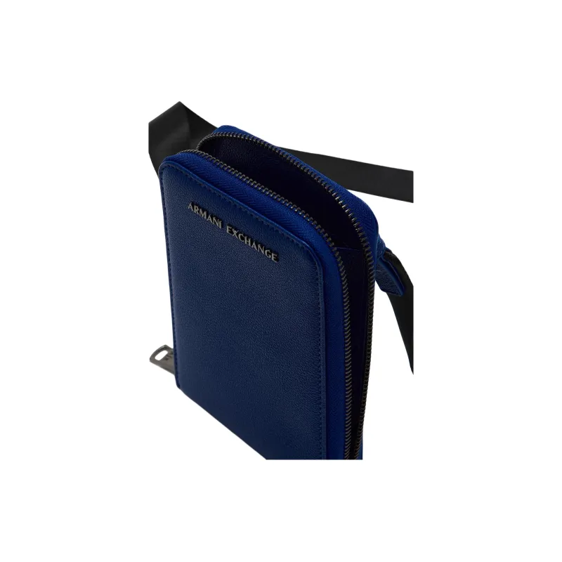 ARMANI EXCHANGEAE Polyester Cell Phone Pouch Men's Dark Blue-3
