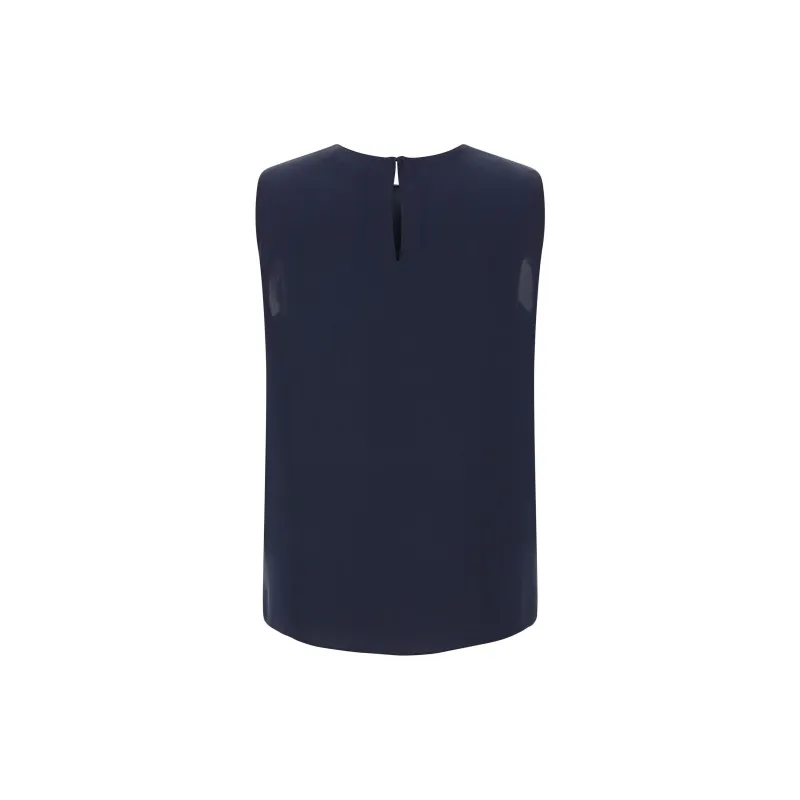 THEORY Modern Crewneck Sleeveless Top-1