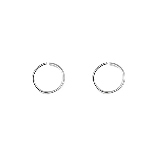 EAR PARTNER 999 Fine Silver Earrings Women's-2
