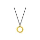 Universe Ring Necklace (Black Cord)