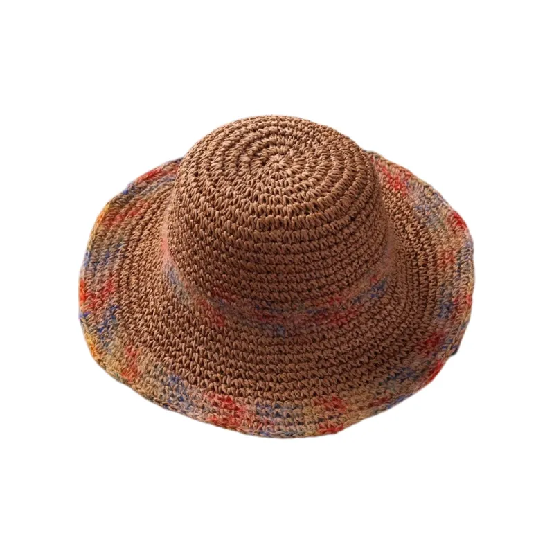 TUCANO Straw Woven Bucket Hats Women's-3