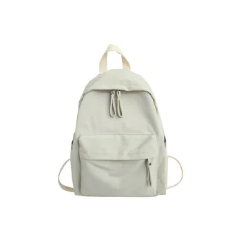 Yalu Cool Silk Cotton Backpack Computer Regular Unisex Ecru/Khaki/Blue/Black