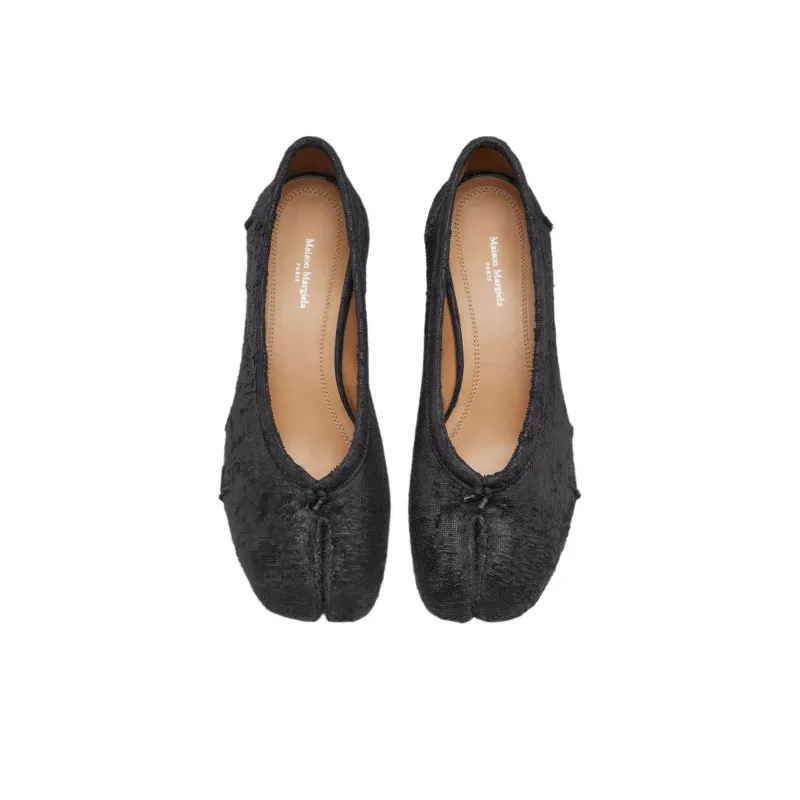 Maison Margiela Tabi Chunky Heel High Heels 3cm Women's Black-3