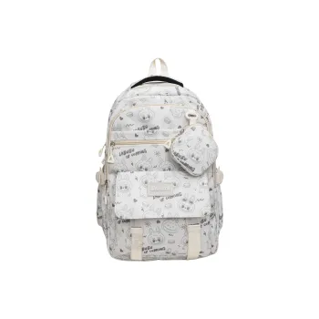 Yalu Nylon Backpack Unisex Multicolor