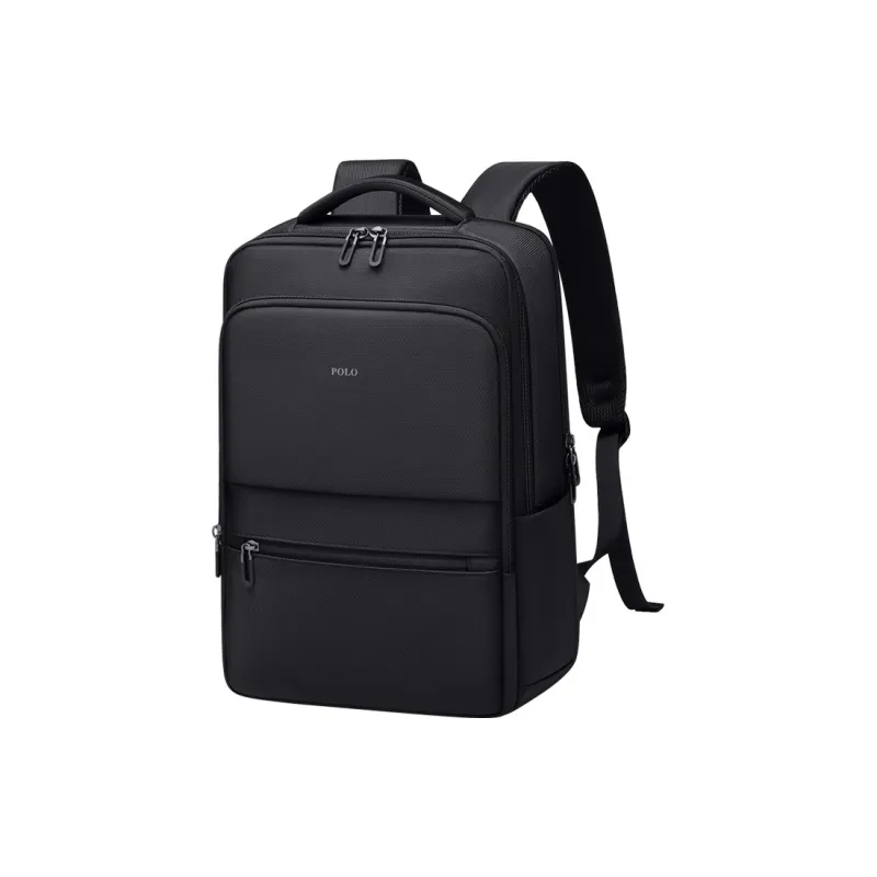 POLO Fabric Backpack Regular Men's Gray Green/Black-3