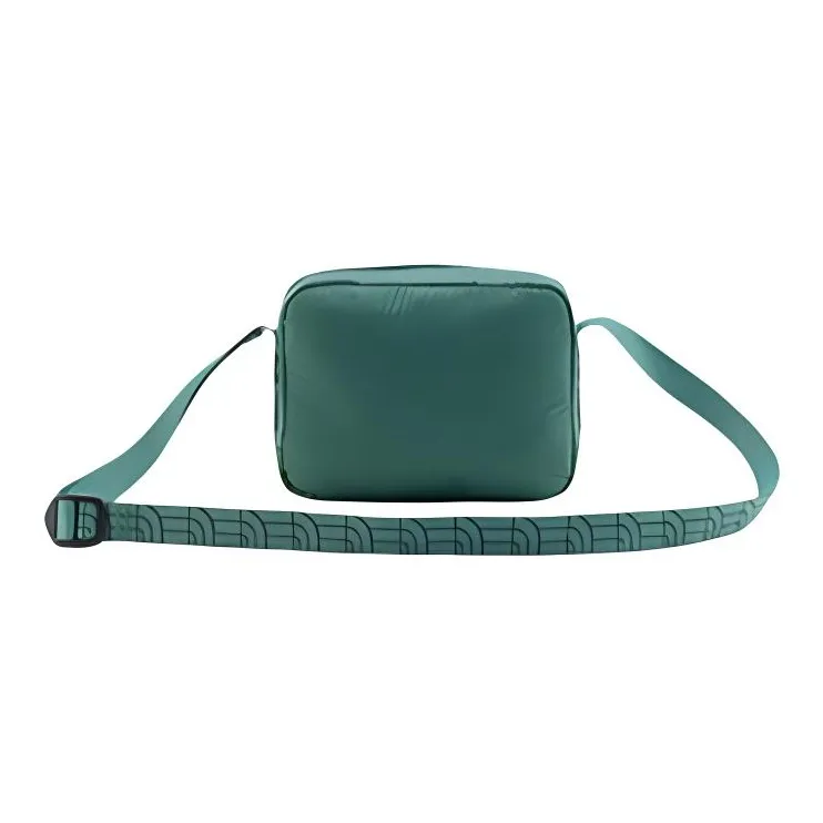 THE NORTH FACE Fabric With Nylon Crossbody Bag, Shoulder Bag Unisex Duck Green-2