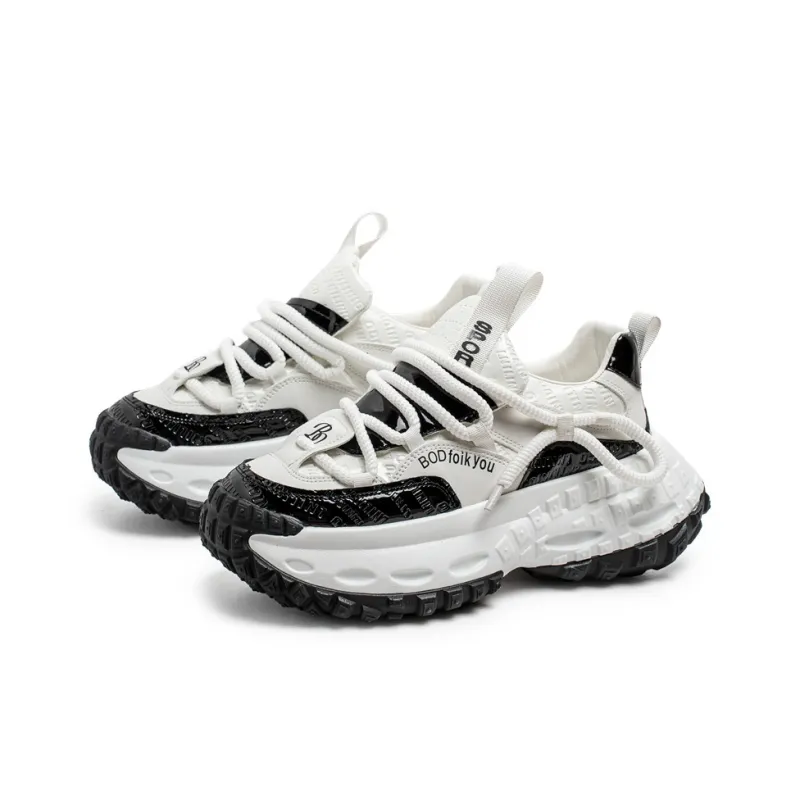 Boogie Bear Height Increasing Low Top Chunky Sneakers Men's-4