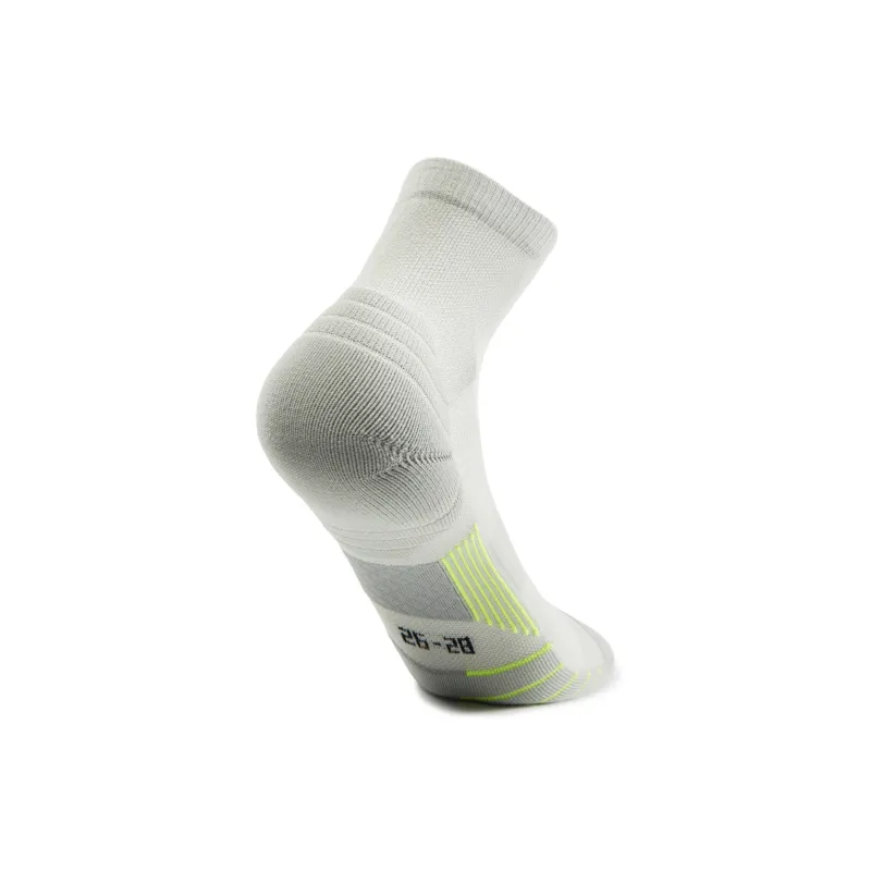 LiNing Running Collection Running Socks Unisex 1 Pack Stone Gray-3