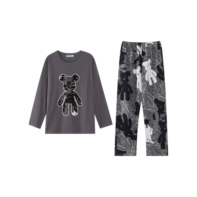 Qiao Ni Tong Pajama Set Men's Image Color-0