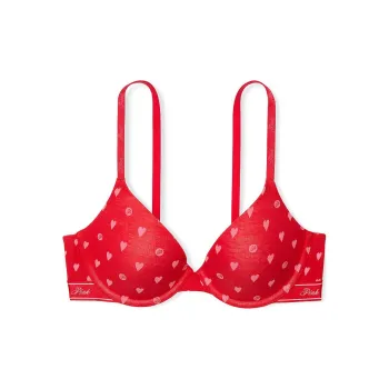 Victoria's Secret PINK Bra Women's Red