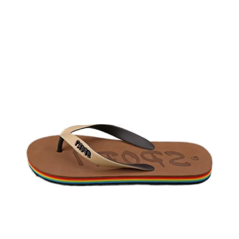 QIUTEXIONG EVA Abrasion Resistant Slip Resistant Quick Drying Flip Flops Men's-7