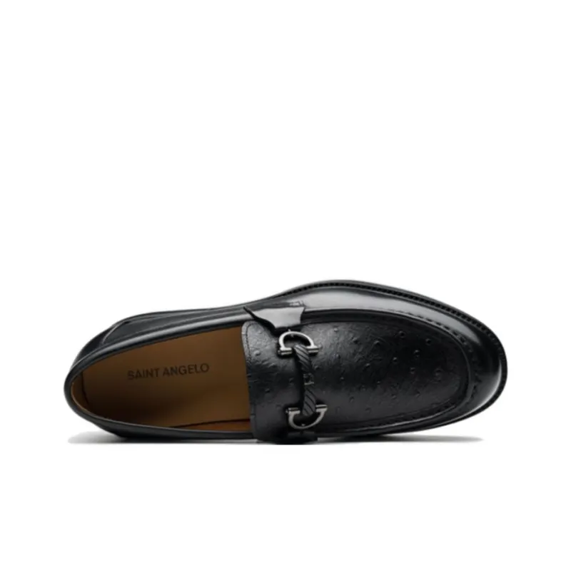 SAINT ANGELO Loafers Men's Black-3