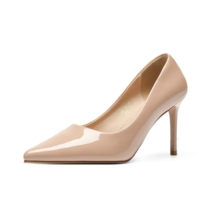 ZHR Slim Heel High Heels 8cm Women's-0
