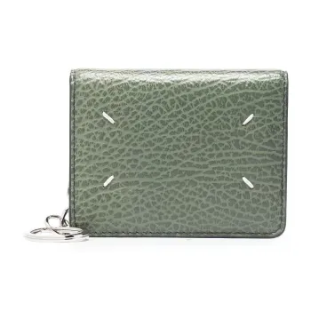 Maison Margiela Leather Wallet Women's Light Green