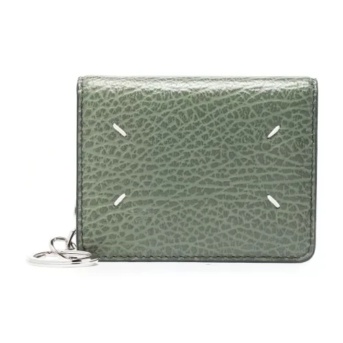 Maison Margiela Leather Wallet Women's Light Green
