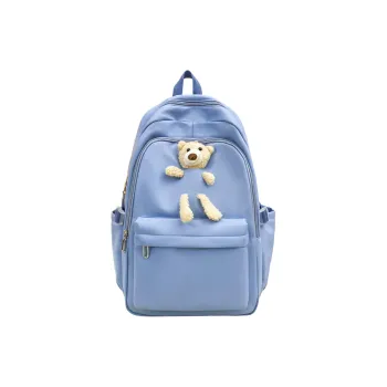 Yalu Nylon Backpack Unisex Multicolor