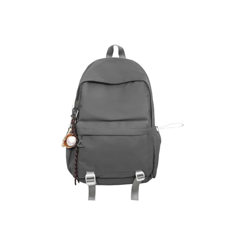 GOBLIN SHARKS 1759 Nylon Backpack Regular Unisex Red/Black/White/Khaki/Gray-22