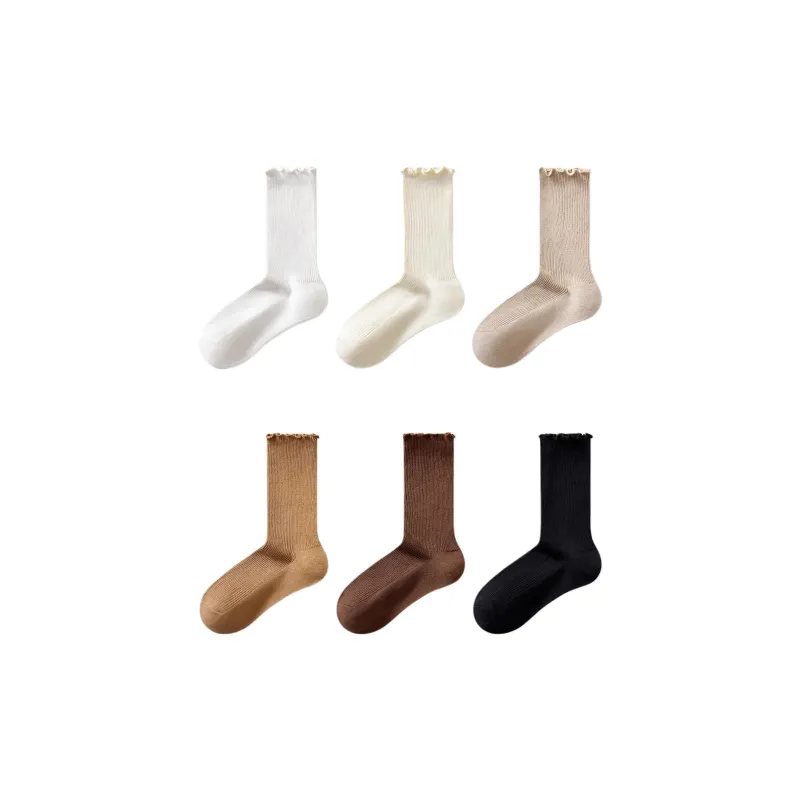 Temooues Mid-Calf Socks Women's 4 Pack-11