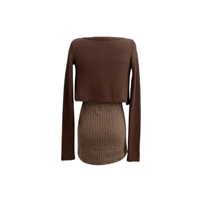 YGPRW Two Piece Skirt Sets Women's-1