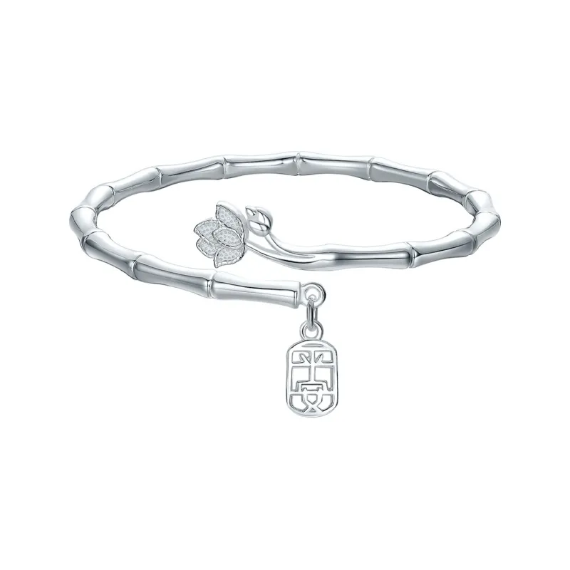 Century Edge Jewelry S999 Fine Silver Sterling Silver Bracelets Women's-0