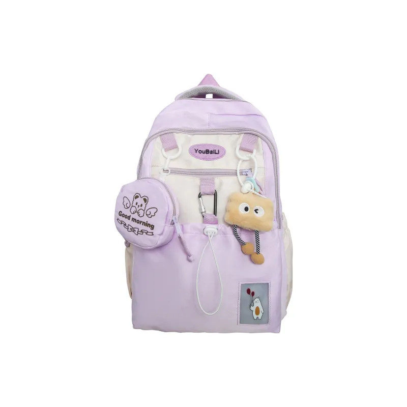 URBAN FOREST Nylon Backpack Unisex Multicolor-9