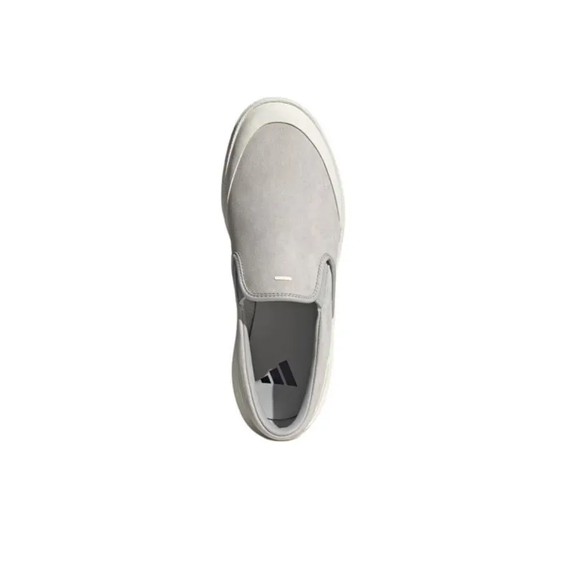 Adidas Labcourt Anti Slip Wear Resistant Low Top Skateboard Shoes Unisex Gray-3