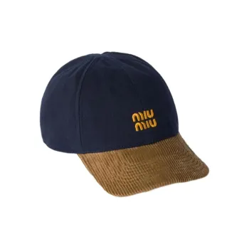 MIU MIU Cotton Baseball Cap