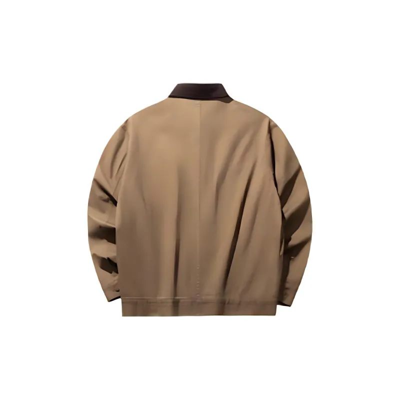 CHAOJIANTA Jackets Coats Men's Deep Latte-1