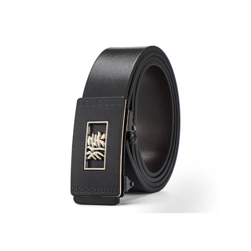 YUZHAOLIN Cow Split Leather Leather Belts Men's Width 3.5CM-10