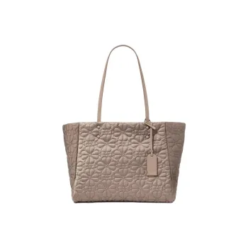 Kate Spade Fabric Tote Bag, Shopping Bag, Handbag, Shoulder Bag Medium Size Women's Urban Gray