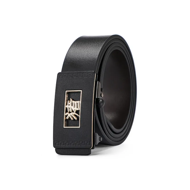 YUZHAOLIN Cow Split Leather Leather Belts Men's Width 3.5CM-13