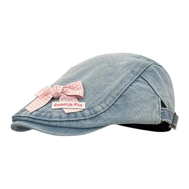 MITHAOL KUSC Denim Berets Women's-2