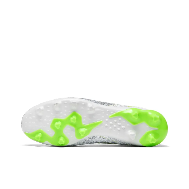 QIUTEXIONG FG Rubber Long Studs TF Rubber Broken Studs Cushioning Impact Resistant Soccer Shoes Unisex-35