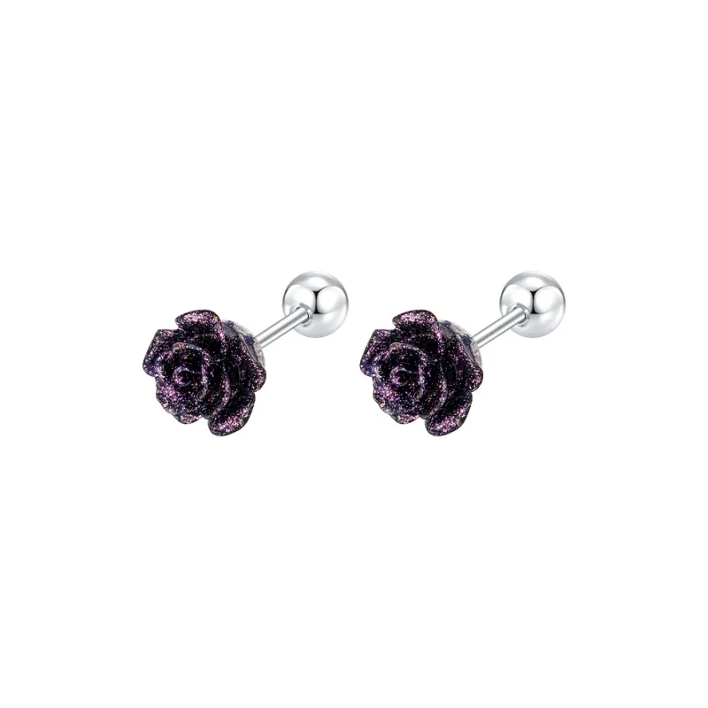 JAY Titanium Steel Stud Earrings Women's-10