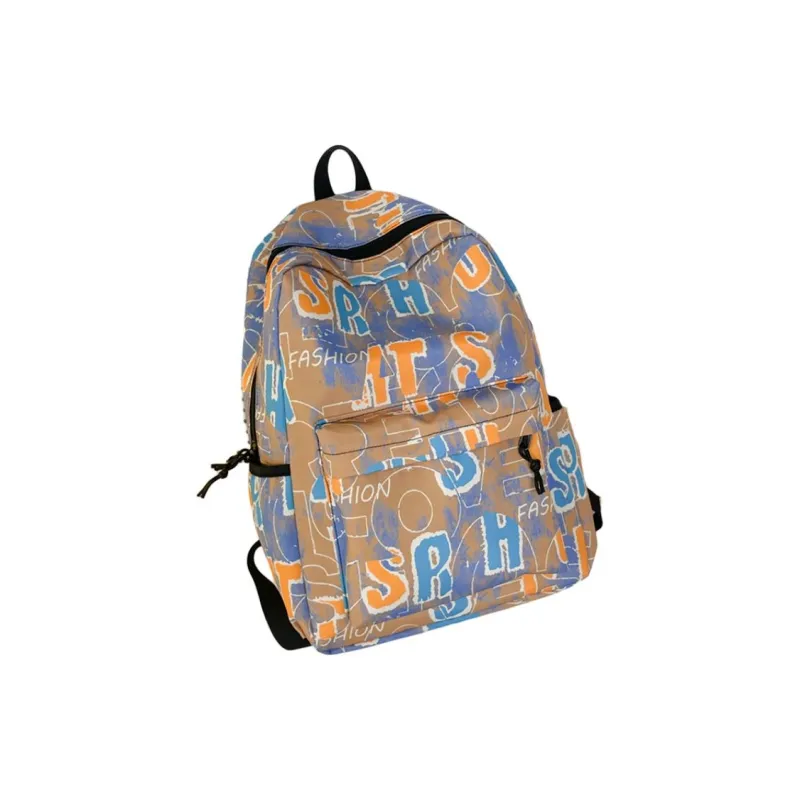 URBAN FOREST Nylon Backpack Unisex Multicolor-5