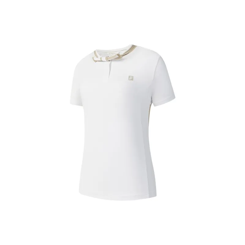 FILA Golf Series Polo Shirt Women's Jade White-1