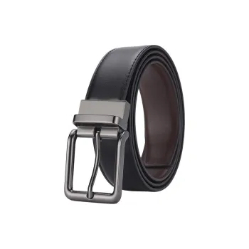 Yamaichi Maru Cow Split Leather Leather Belts Men's 3.4 Cm