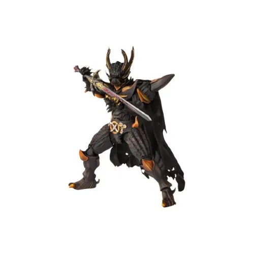 BANDAI Kamen Rider Character Bandai Soul Limited Edition Shf True Bone Gothic Knight Figure 16cm Action Figures