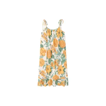 XISHE Nightgown Women's Pattern All Over Print