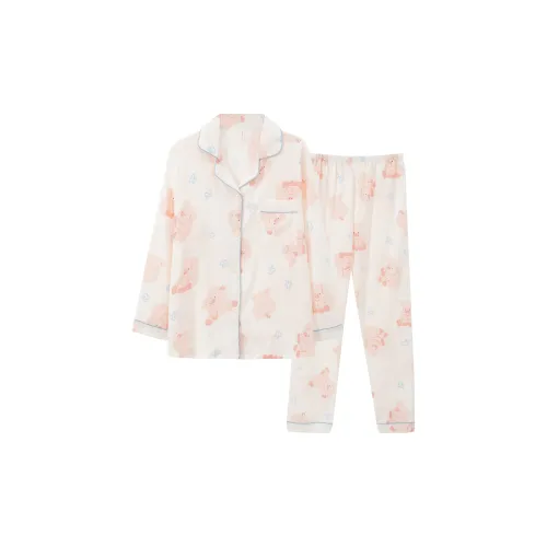 Ta Yan Pajama Set Women's Apricot