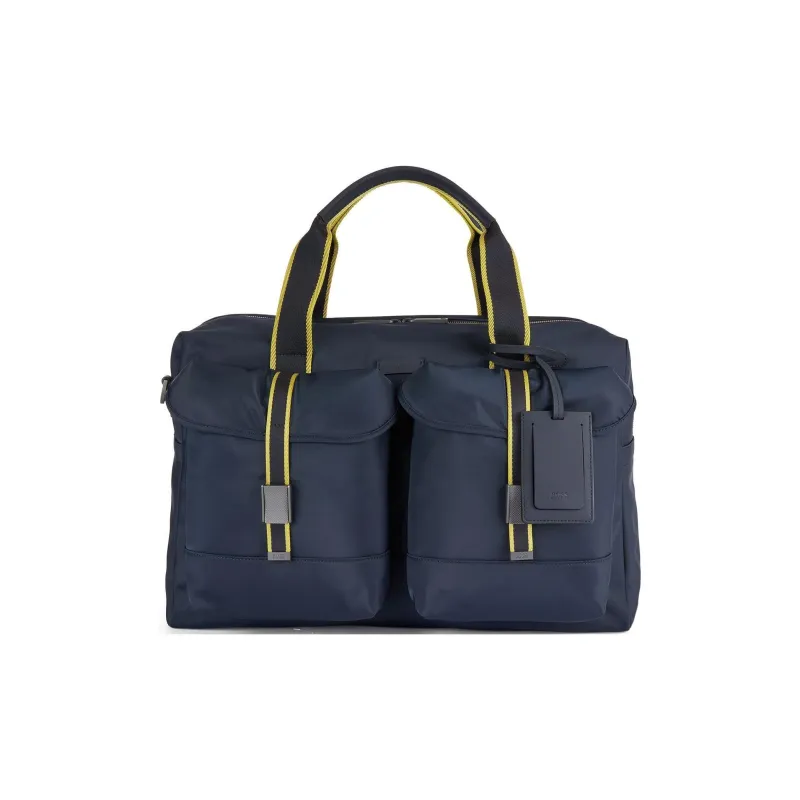 BOSS Abrasion-Resistant Shoulder Bag Crossbody Bag Handbag Regular Men's Blue-0