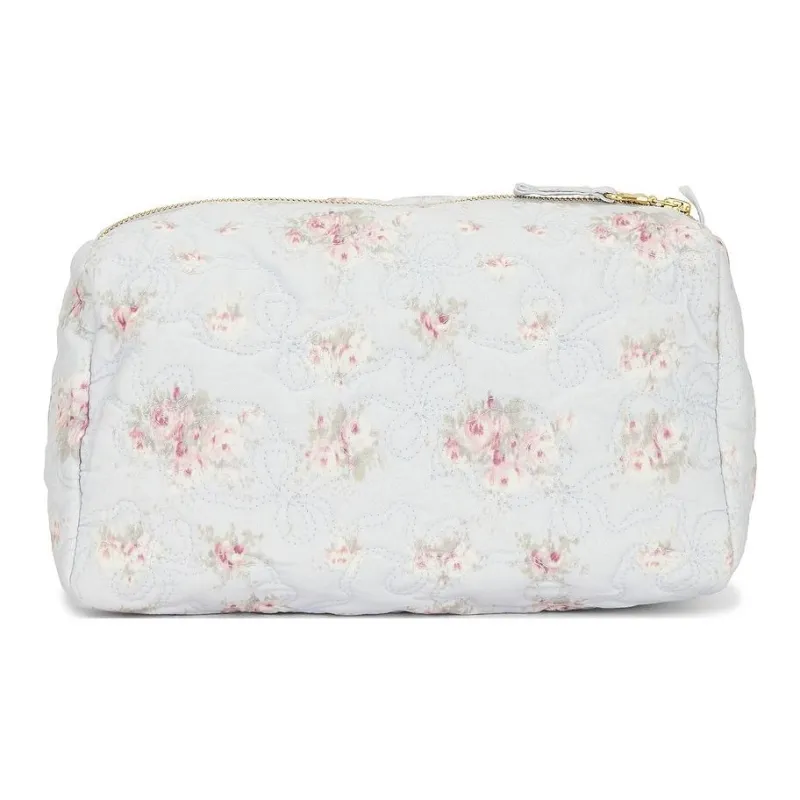 LOVESHACKFANCY Linen Storage Bag Unisex Skylight Blue-2