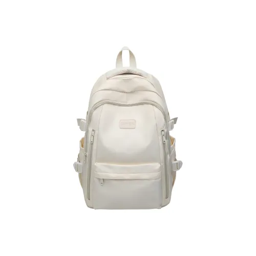 GOBLIN SHARKS 1759 Nylon Backpack Unisex White/Black/Green