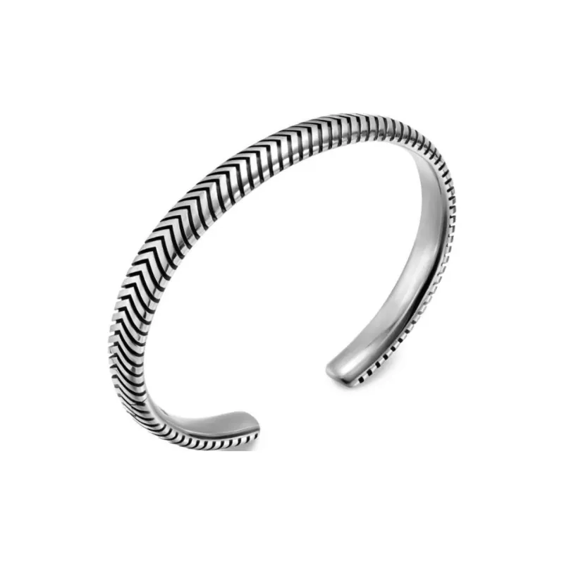 David Yurman Sterling Silver Cuff Bracelet-1