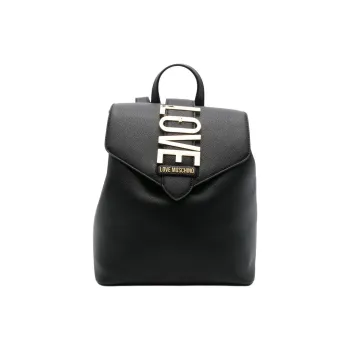LOVE MOSCHINO Logo plaque Backpack