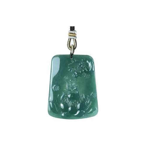 Jade Is Boundless Glutinous Jade Necklaces Unisex
